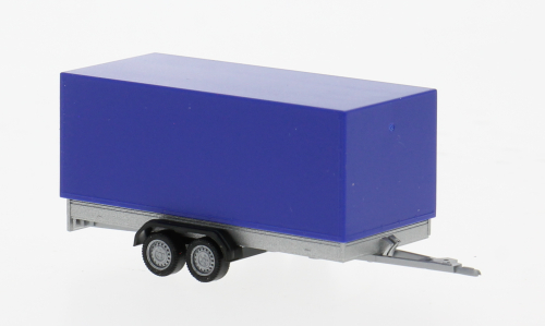 Zubehör PKW-Planenanhä blau Herpa 1:87