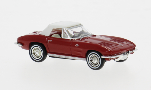 Chevrolet Corvette C2 Ca rot Brekina 1:87 Chevrolet Corvette C2 Ca rot Brekina 1:87