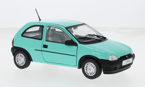Opel Corsa B türkis WhiteBox 1:24