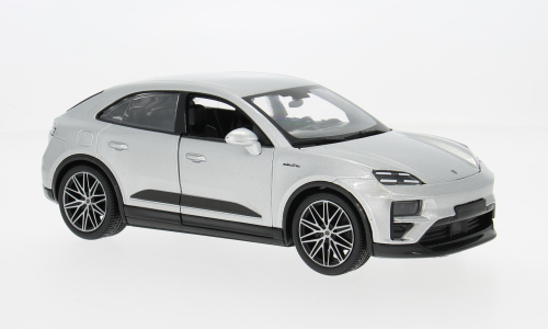 Porsche Macan Turbo silber Bburago 1:24