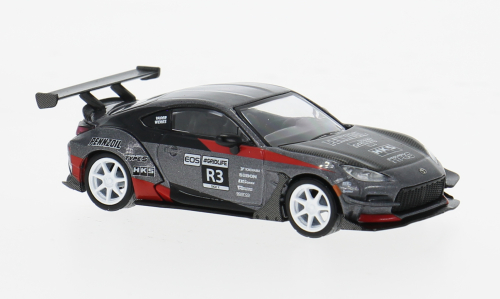 Toyota GR86 HKS schwarz Mini GT 1:64