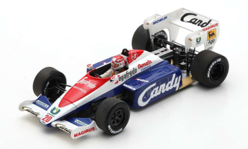 Spark Toleman TG184, No.20, Candy, formula 1, GP Italy 1984