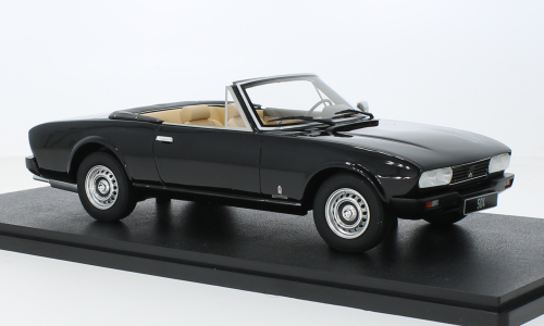 Peugeot 504 Cabriolet schwarz Cult Scale Mo 1:18