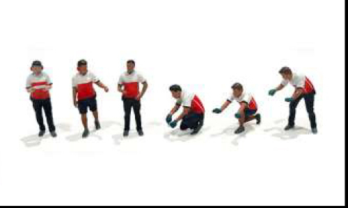 Figur Race Crew American Dior 1:64