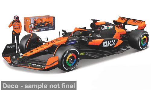 McLaren MCL38 #81 Bburago 1:24