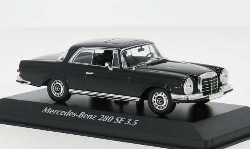 Mercedes 280 SE 3.5 (W1 schwarz Maxichamps 1:43