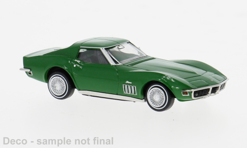 Chevrolet Corvette C3 grün Brekina