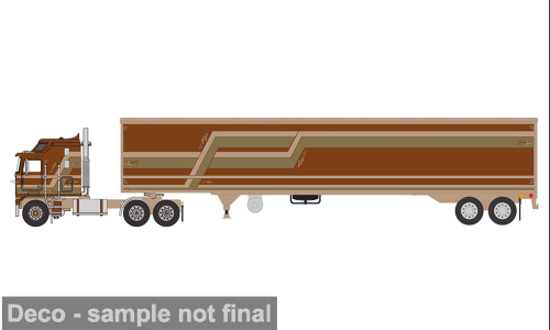 Kenworth K100 Aerodyne braun IXO America 1:64