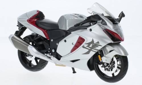 Suzuki Hayabusa silber Maisto 1:12