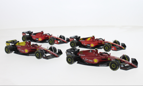 Ferrari ミニカーコレクション 1/43トレーラー、珍色F1カー4台Set Amazon | 京商 1/64スケール FERRARI フェラーリ ミニカー