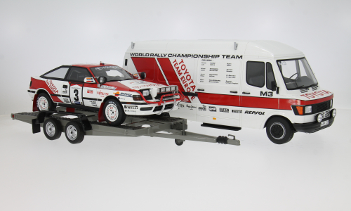 Toyota RALLY SET - CE #3 Safari Ottomobile 1:18