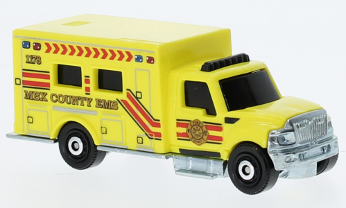 Matchbox International Workstar Ambulance 1 64