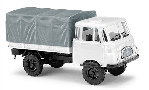 Robur 1800 weiss Busch 1:87