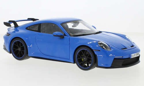 Maisto Porsche 911 992 GT3 bleu 2022 1 18