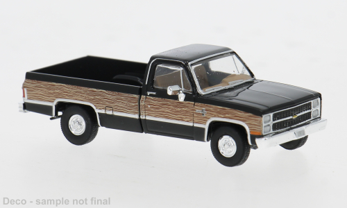 Chevrolet C 10 schwarz Brekina 1:87