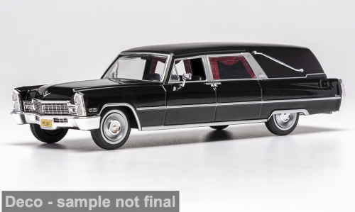 Cadillac de Ville S&S H schwarz IXO 1:43