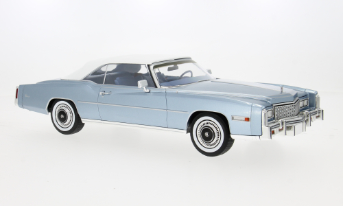 Cadillac Eldorado Conve hellblau MCG 1:18