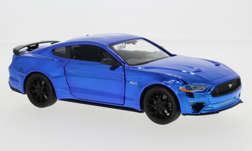 Ford Mustang GT blau Motormax 1:24