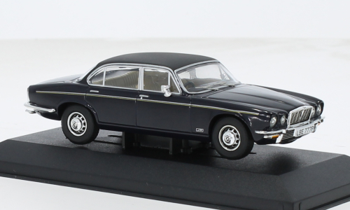 Jaguar XJ6 Series 2 4 dunkelbla Vanguards 1:43