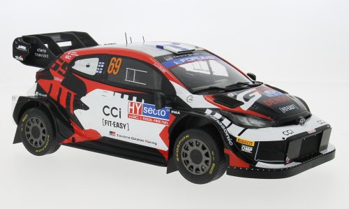 Toyota GR Yaris Rally #69 IXO 1:18
