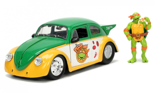VW Drag Beetle Turtles Jada 1:24