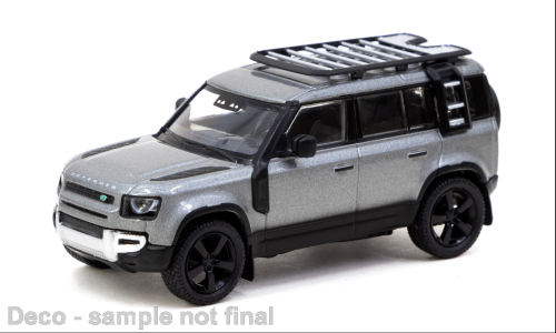 Land Rover Defender 110 dunkelgra Tarmac Works 1:64