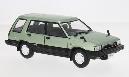 Toyota Tercel hellgrün WhiteBox 1:24