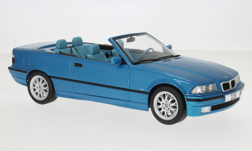 BMW 3er (E36) Cabriolet, türkis, 1996, 1:18, MCG | Model Car World